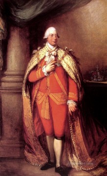 ジョージ 3 世の肖像画 トーマス・ゲインズバラ Oil Paintings